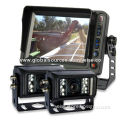 CCTV Camera Kit with 5" Digital Screen TFT Monitor for Safety Vehicle Farm Surveillance